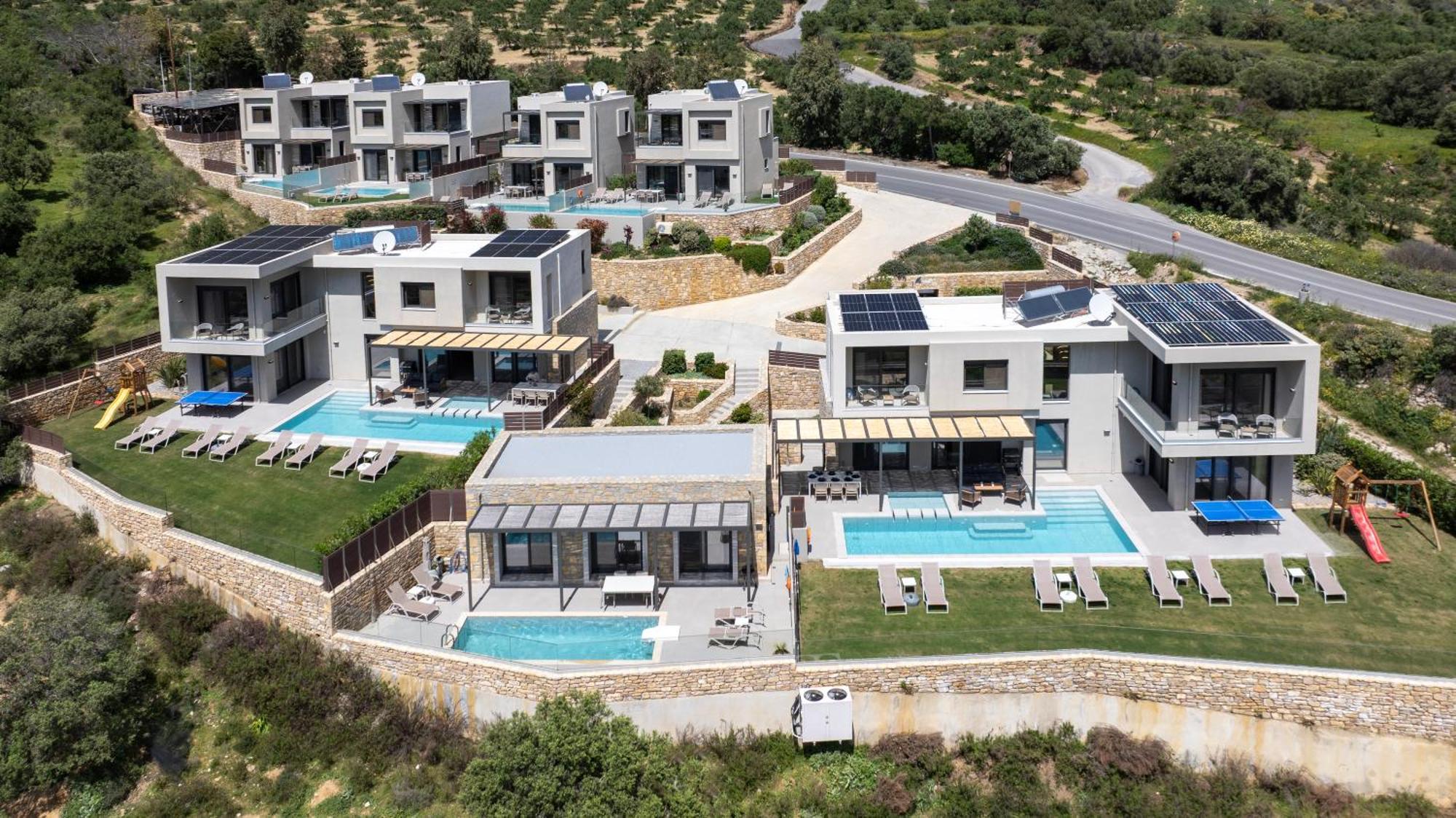 Porti Villas Aphrodite Asomatoi Екстер'єр фото