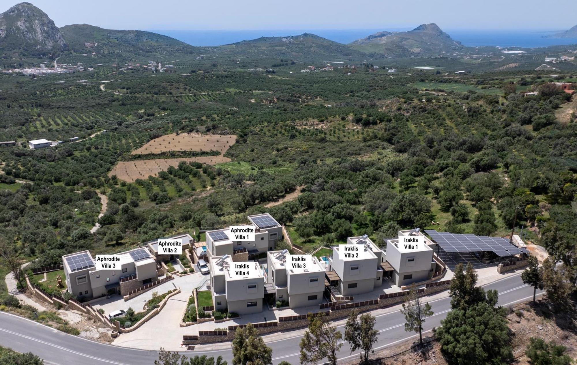Porti Villas Aphrodite Asomatoi Екстер'єр фото